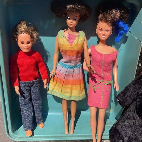 Vintage Barbie Trousseau Trunk-stamped 1964 by Mattel - Picture 8 of 9